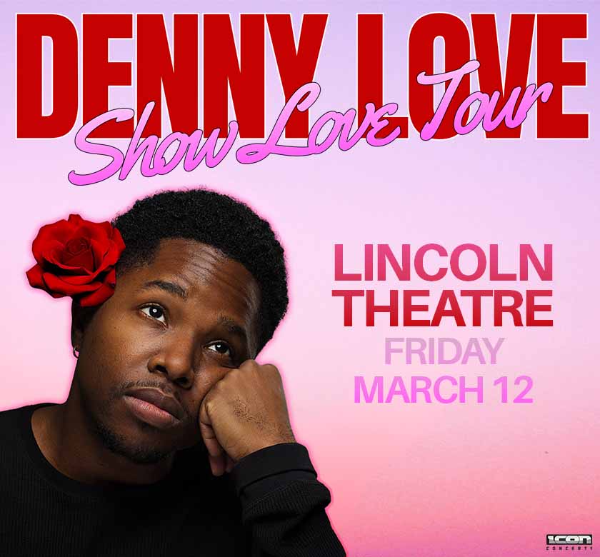 Denny Love 2026–2027 live concert poster